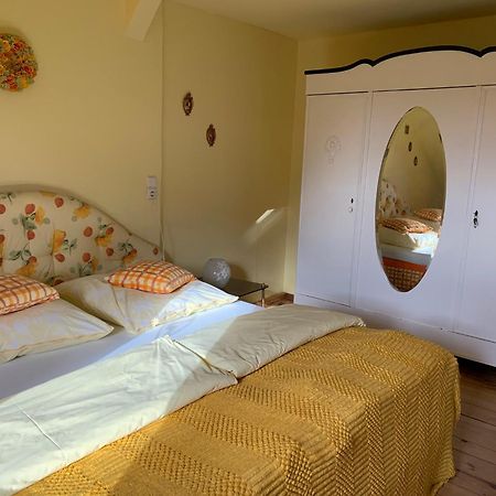 Vierseitenhof Hasenfelde - Ferienwohnung Feldblick Steinhofel Esterno foto