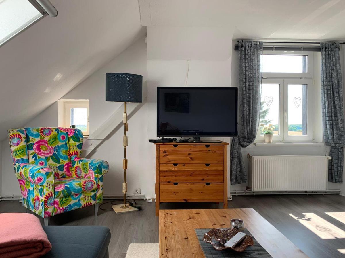 Vierseitenhof Hasenfelde - Ferienwohnung Feldblick Steinhofel Esterno foto