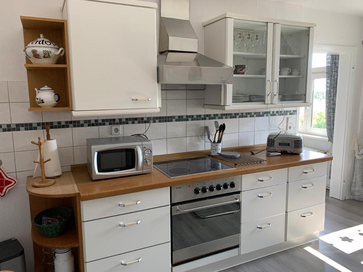 Vierseitenhof Hasenfelde - Ferienwohnung Feldblick Steinhofel Esterno foto